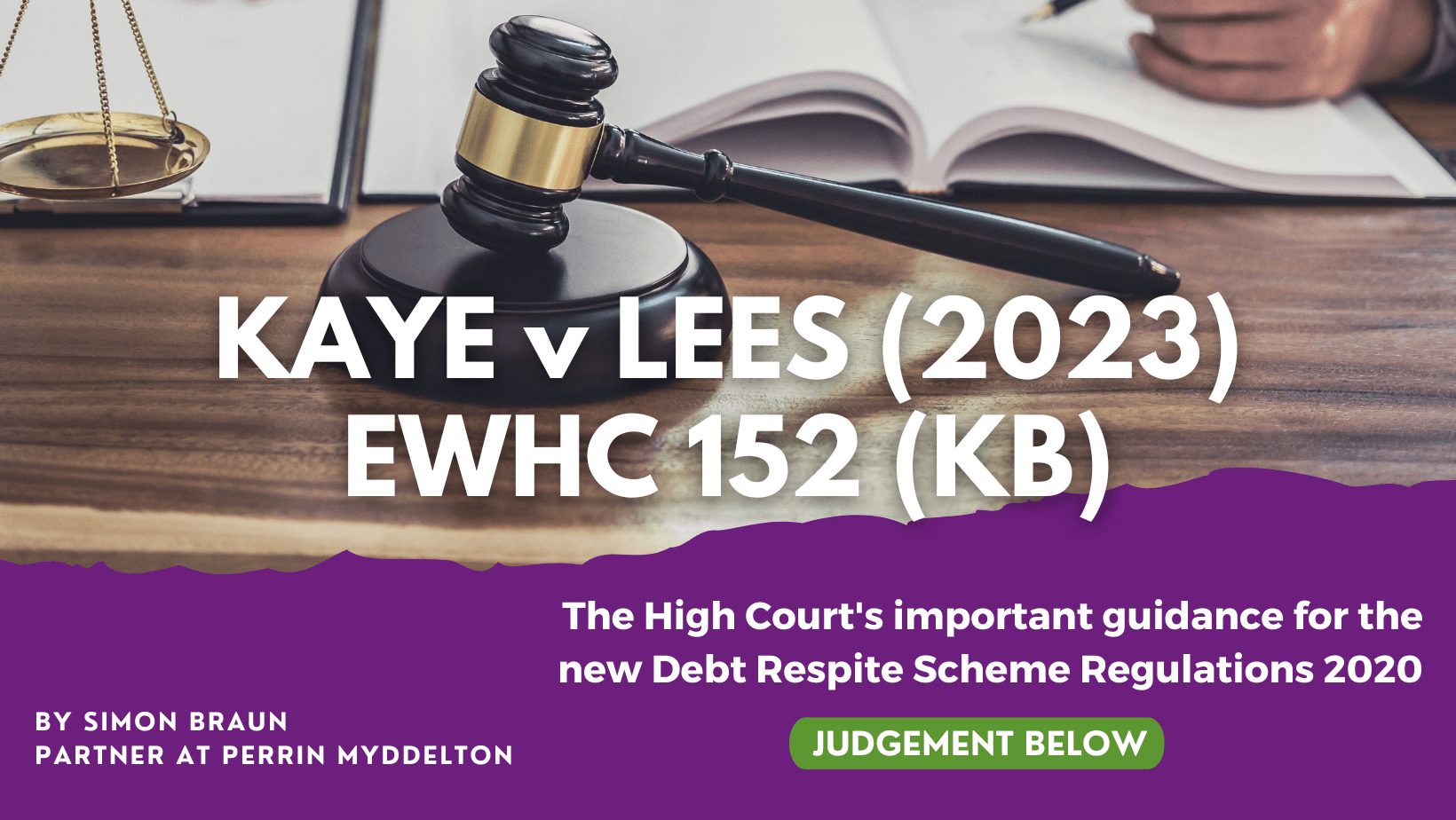 In Kaye V Lees 2023 EWHC 152 KB High Court S Important Guidance   Copy Of In Kaye V Lees 2023 EWHC 152 KB Facebook Post Landscape Facebook Cover 1 